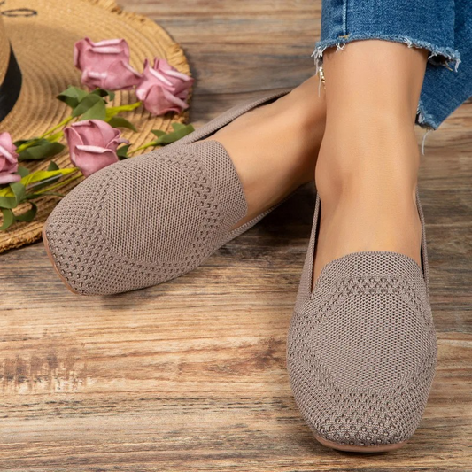 Mocassins Tissés Élégance Décontractée