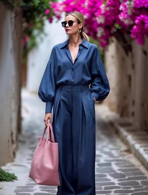 Elegant Autumn Two-piece Set