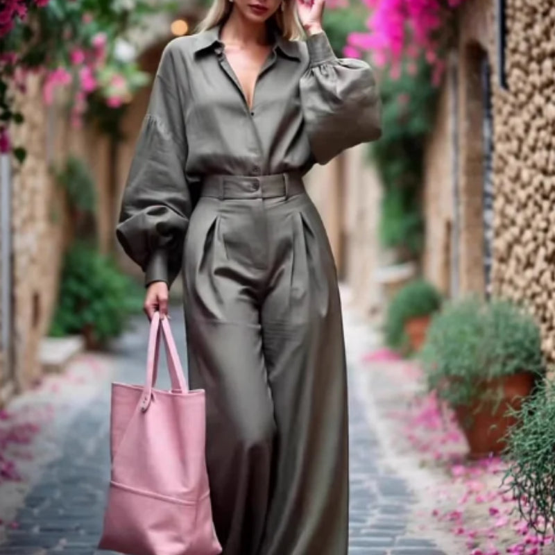 Elegant Autumn Two-piece Set